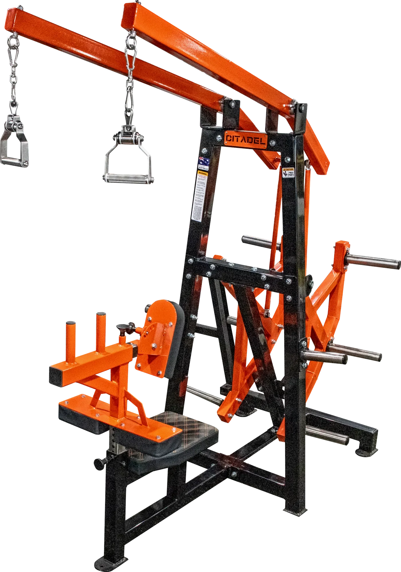 Citadel machine in the selected powder coat colour