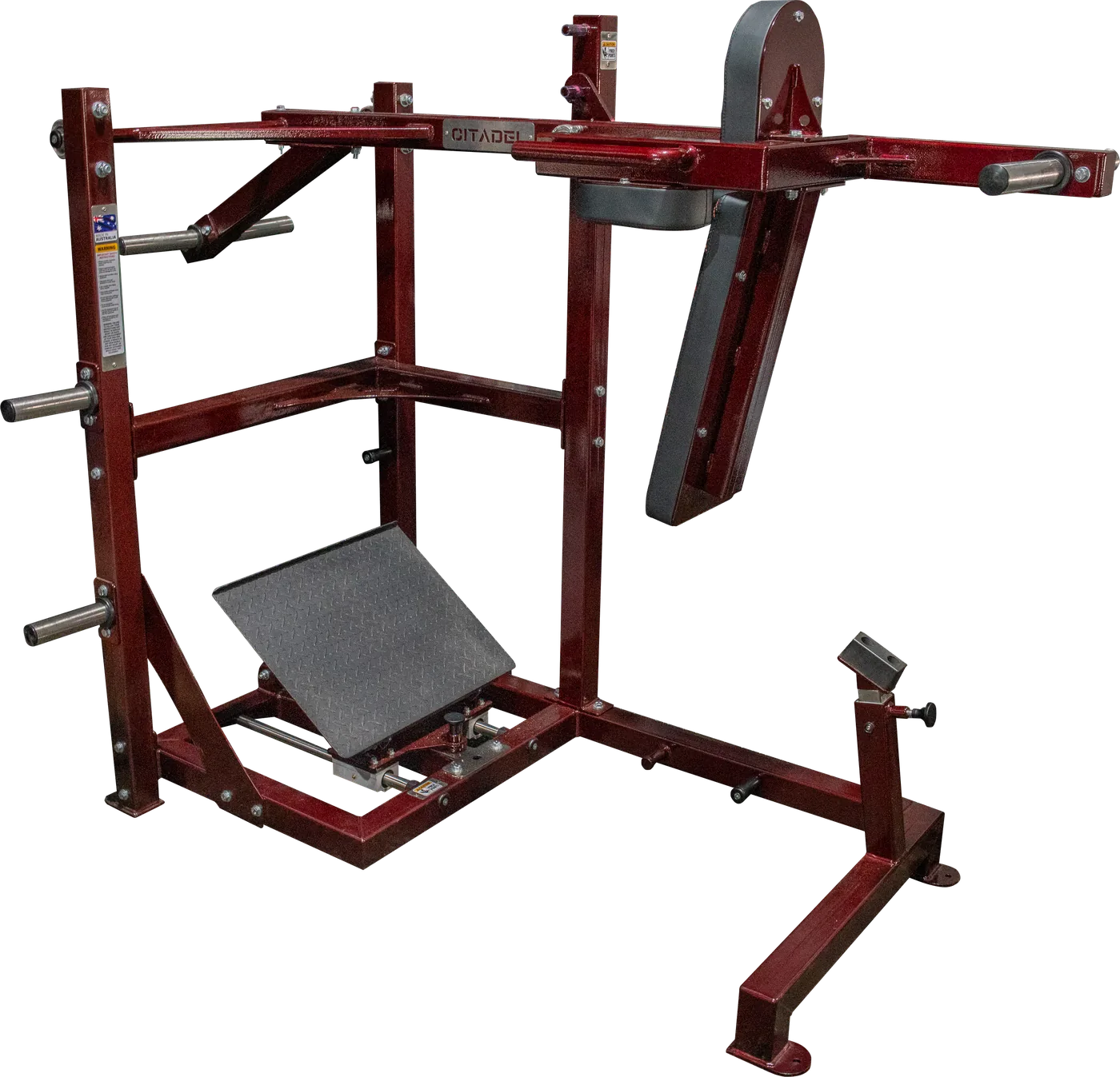Citadel Pendulum Squat in Aztec Red